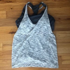 NWOT Lululemon tank with built in bra. Size 12